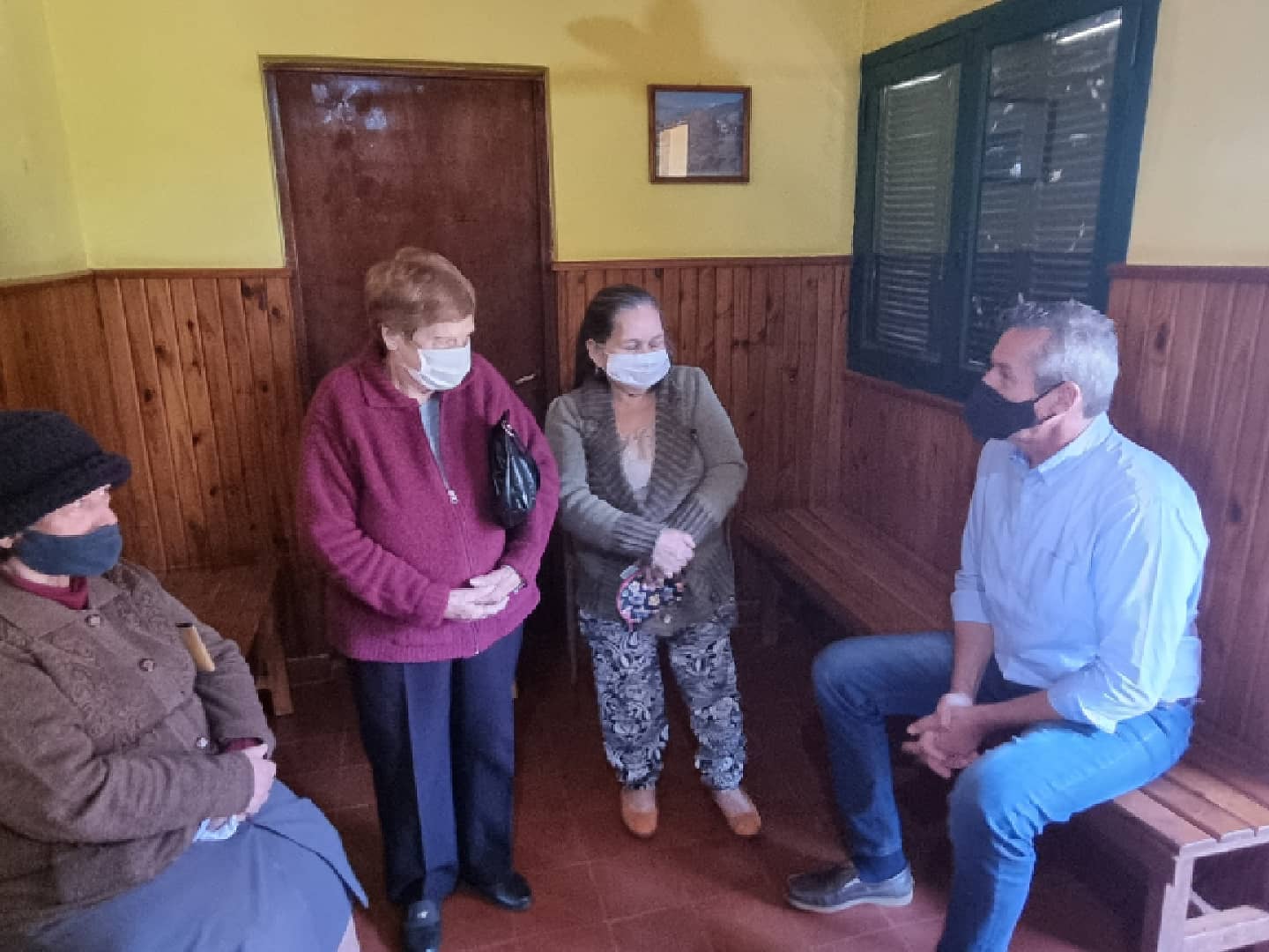 Mario Vialey “hay una muy buena recepción y se comprometen a ir ese día a votar”