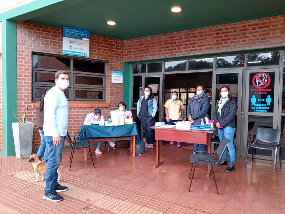San José: Operativo de Vacunación e hisopados contra el Covid