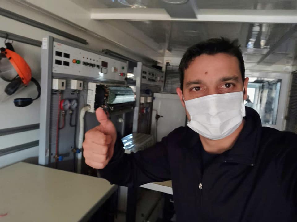 En San Javier ya se encuentra el  «Aula Taller Móvil»