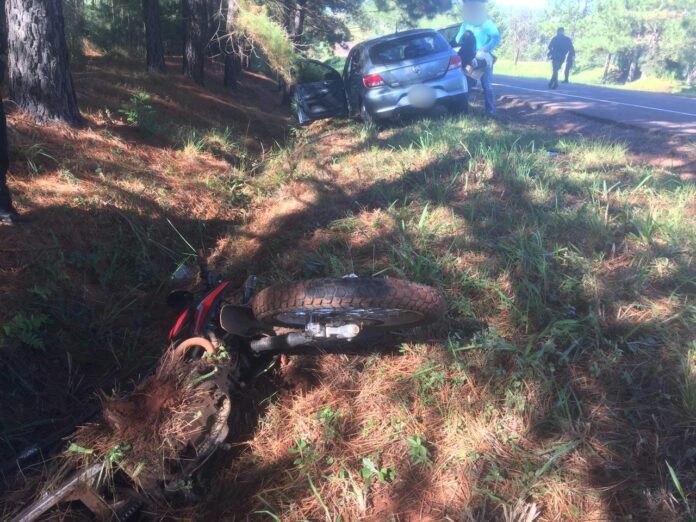 Itacaruare: Joven de 15 años falleció tras accidente en Ruta N°4