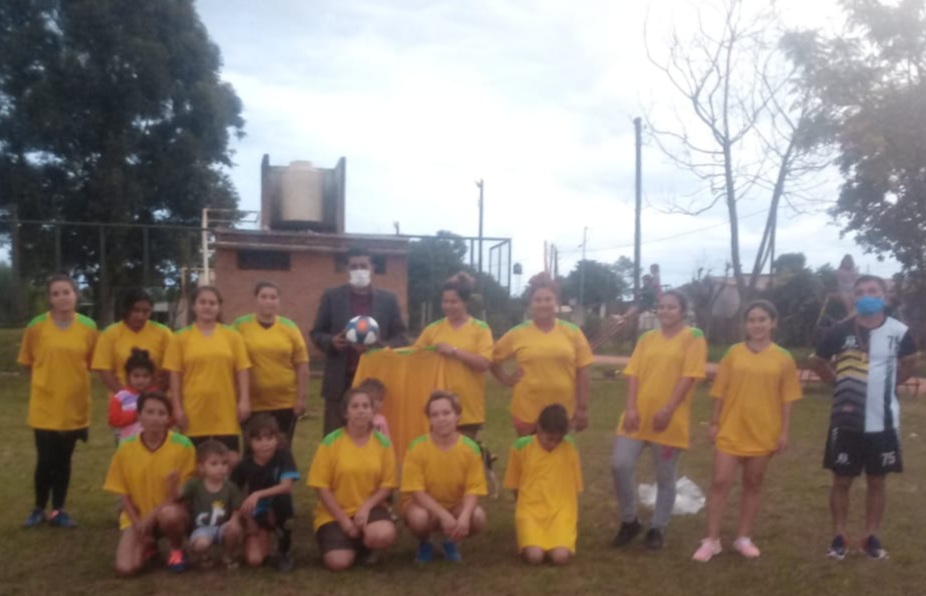 Se lanzó nuevo Proyecto Comunitario “Mas deporte = Salud” en la localidad de Azara