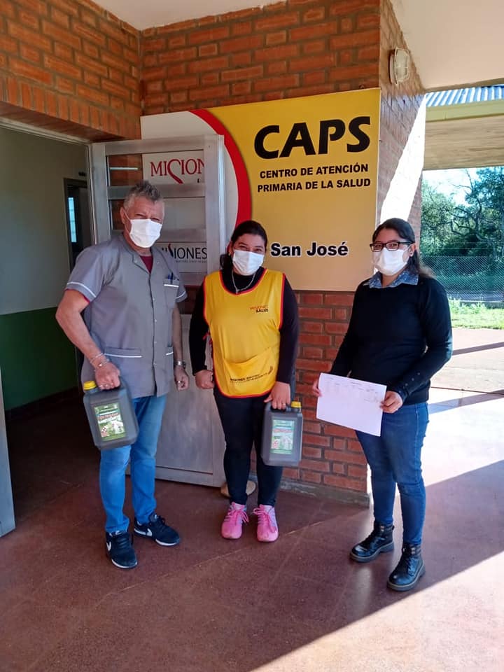 Fuerte fortalecimiento al Protocolo Sanitario en la localidad de San José