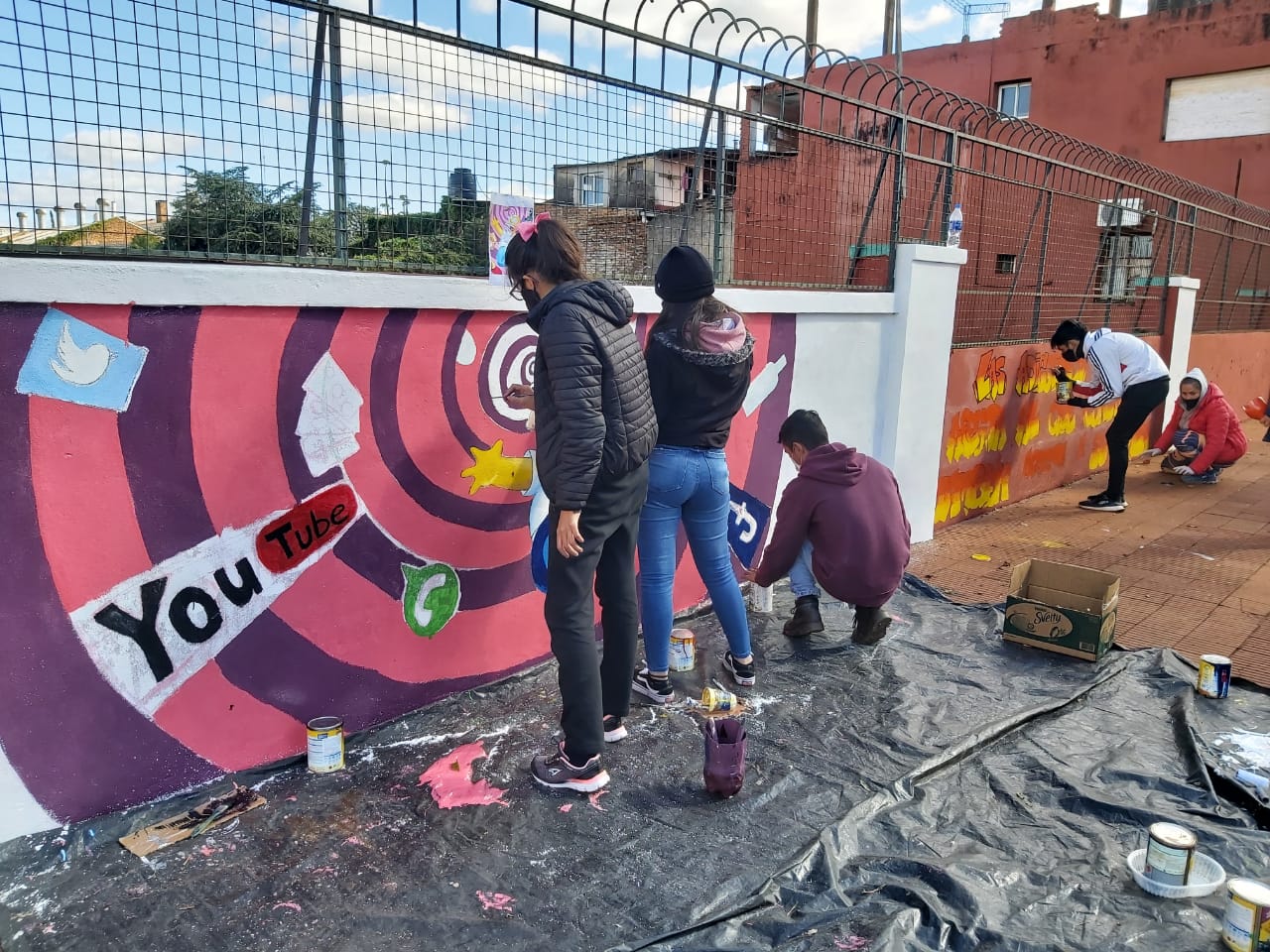 Los jóvenes dieron el cierre a las actividades previstas en el marco del mes de la prevención de adicciones