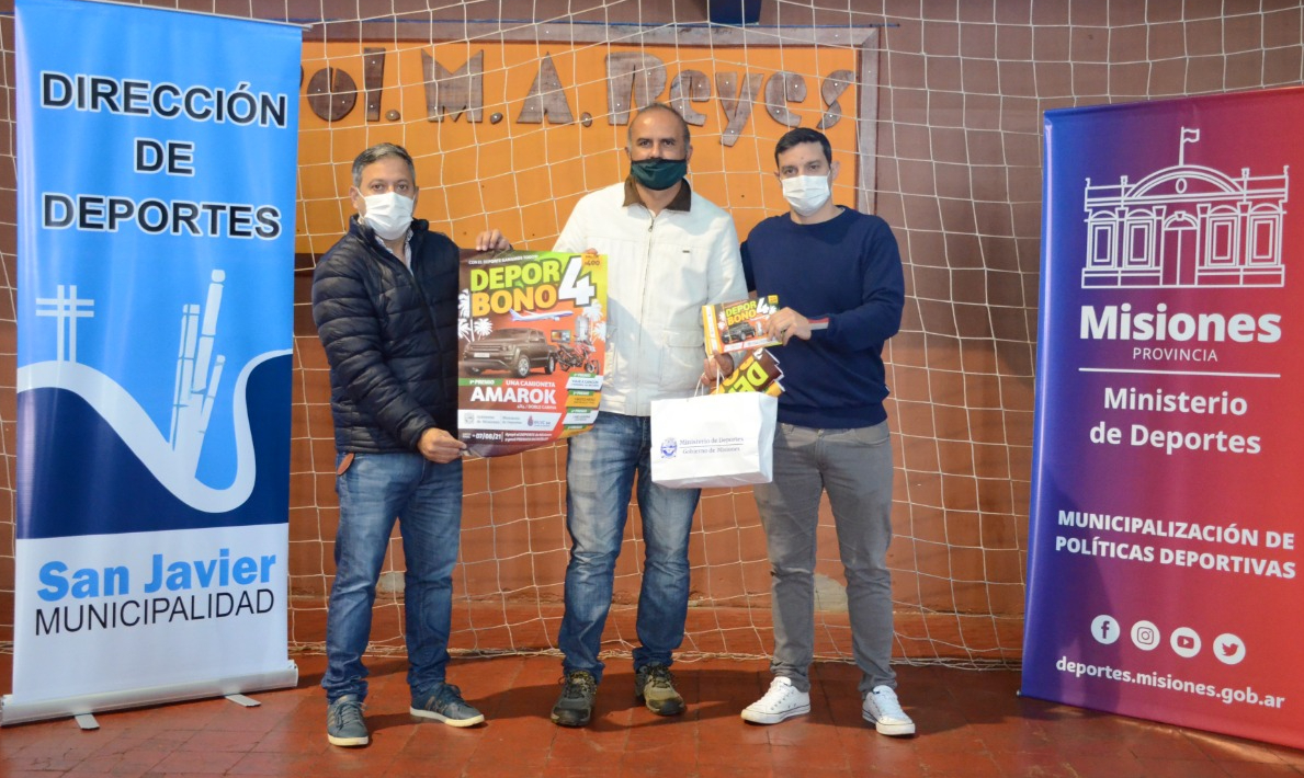 Evaluacion deportiva y firma de convenio con el Municipio de San Javier