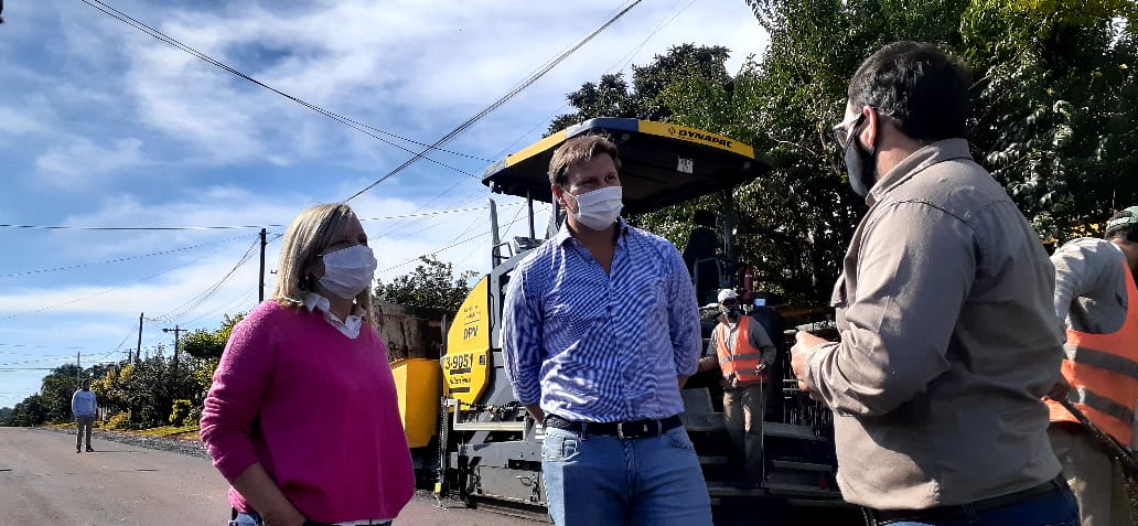 Durante el año 2021 ya se han finalizado 40 cuadras de asfalto sobre empedrado en Apóstoles