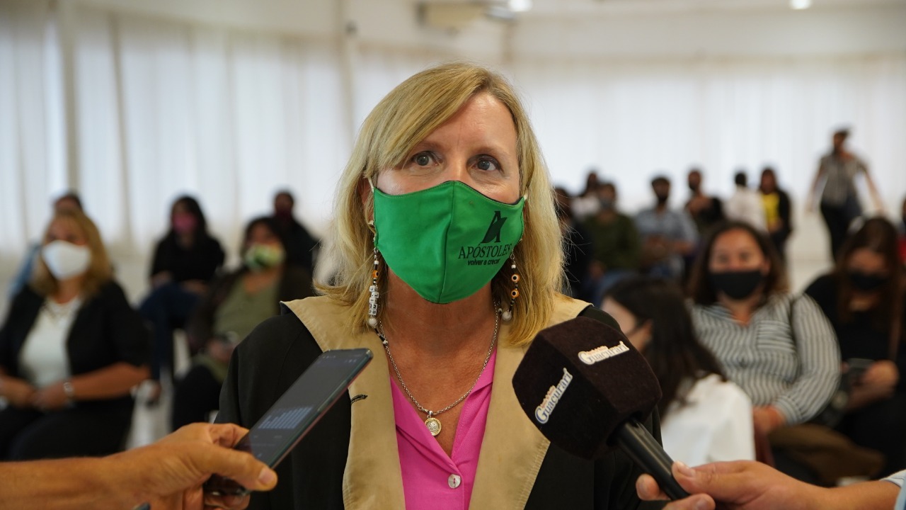María Eugenia Safrán: “Ya estamos con más de 10.000 dosis puestas en Apóstoles y el día jueves se estaría confirmando el lugar para continuar con los testeos”