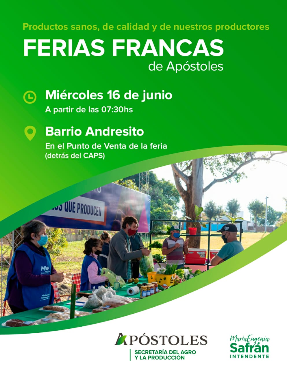 Miércoles de Ferias Francas