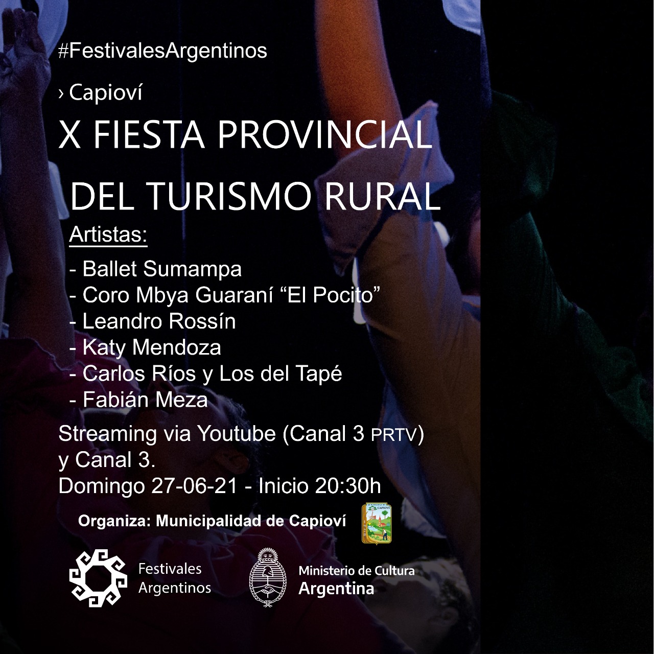 «X Fiesta Provincial del Turismo Rural» Capiovi 2021