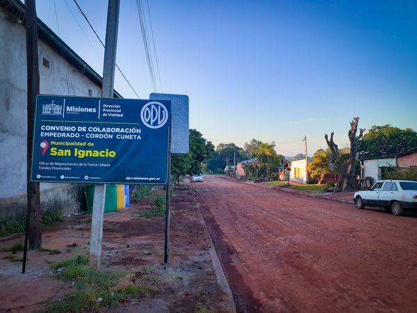 Trabajo en conjunto Municipio – DPV en San Ignacio