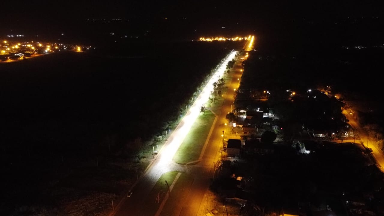 La Av. René Favaloro de la ciudad de Apóstoles cuenta con nueva luminaria