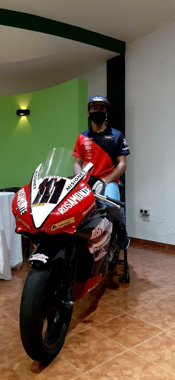 Super Bike Argentino: Recuperado de su lesión el apostoleño Esequiel Gómez debutara en el Galvez