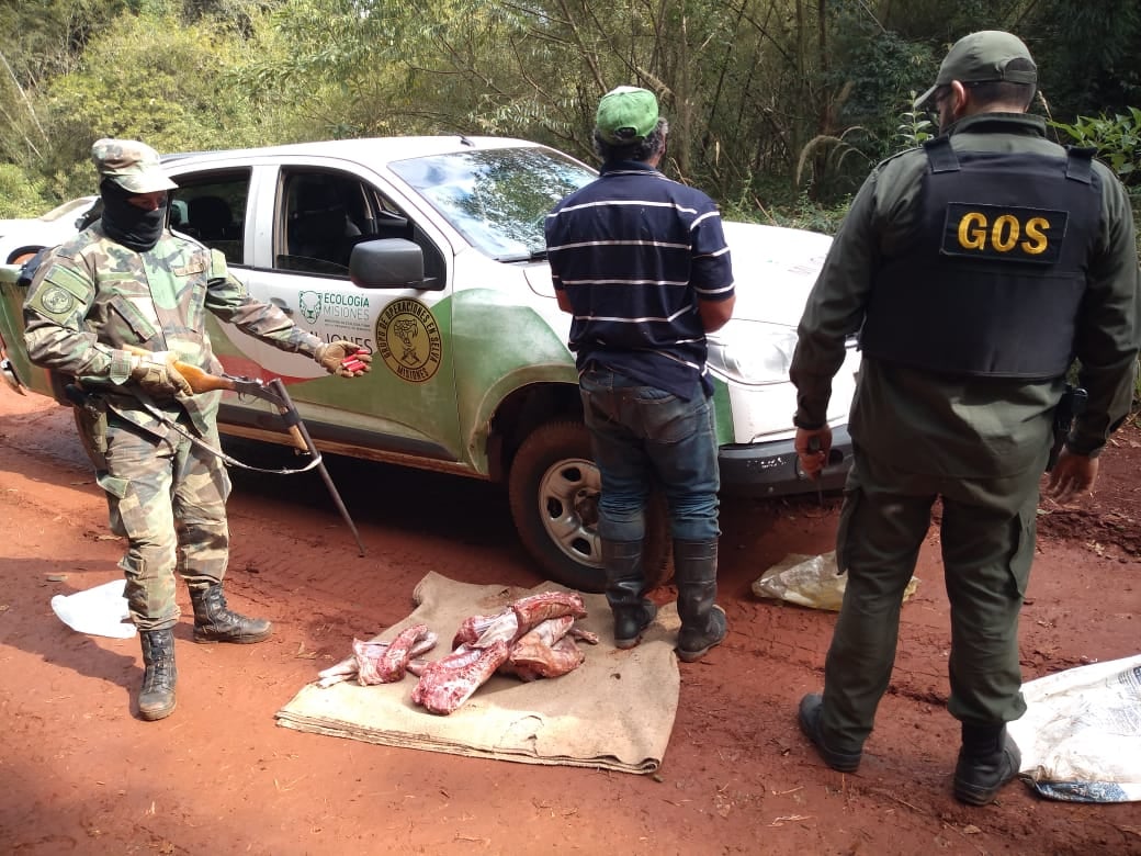 Nuevas detenciones por caza furtiva en la Reserva Biosfera Yaboti