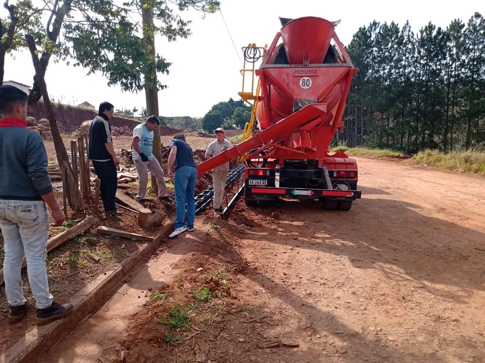Mojón Grande: comenzaron las obras en el Barrio 10 viviendas