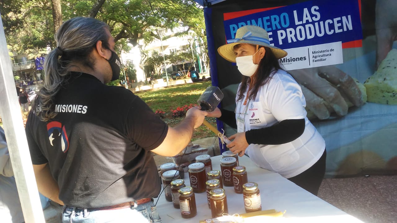 Productores de Apóstoles participaron de la nueva edición de “Plaza Dulce” en Posadas