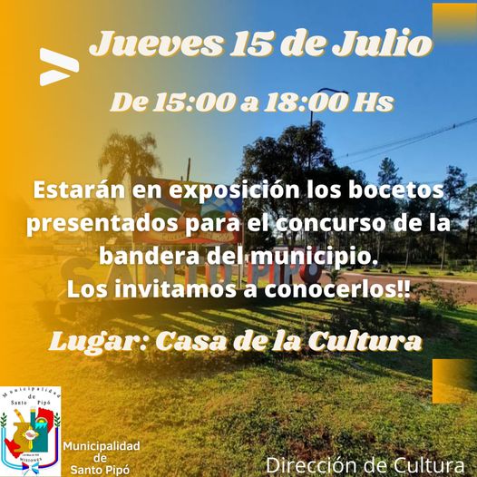 Cerró el concurso para la Bandera de Santo Pipó