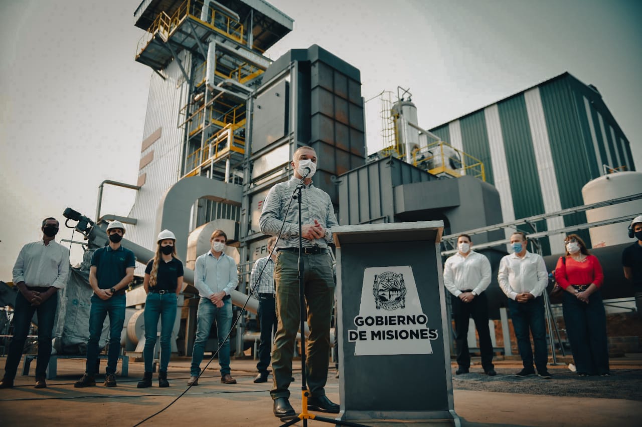 La central MM Bioenergía ya está generando energía por biomasa en Cerro Azul