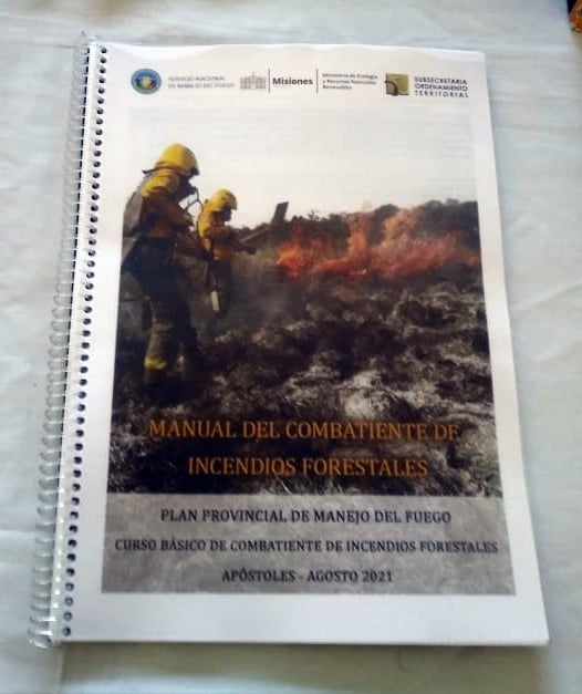 Capacitación en Acciones del Manejo del Fuego a Brigadistas del PPMF y Guardaparques provinciales en Apóstoles