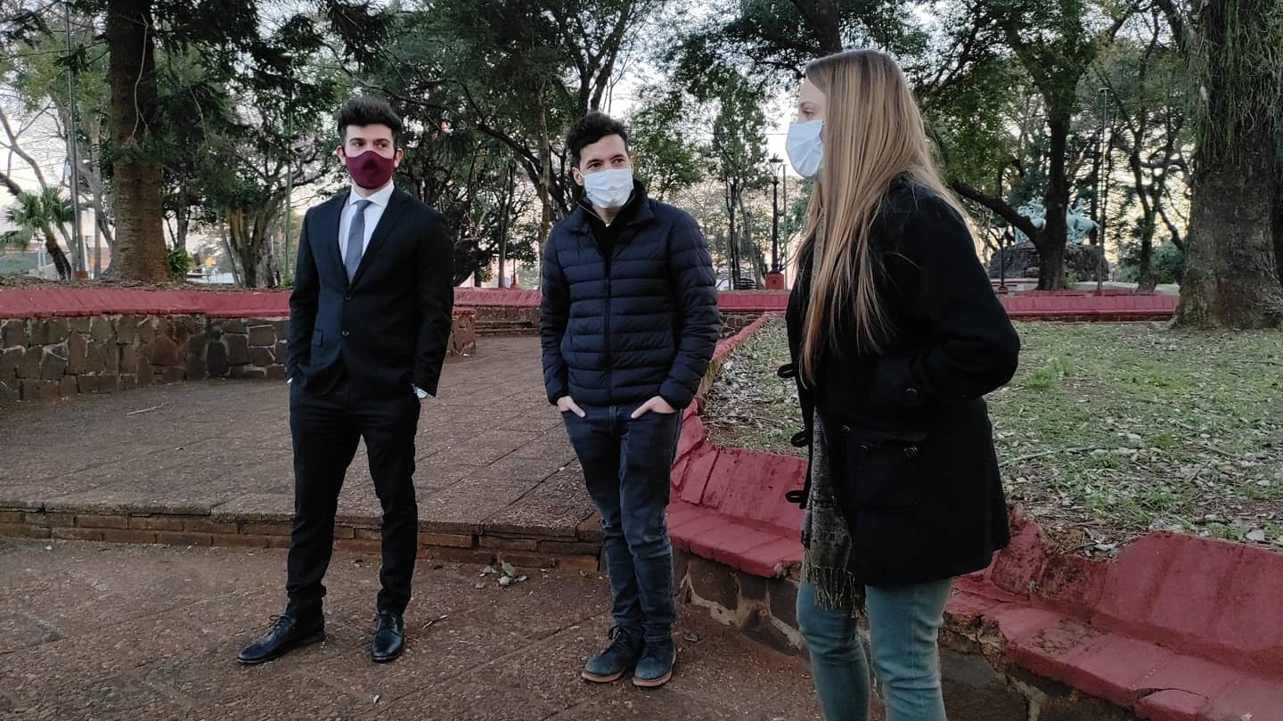 Pedro Puerta presencio la sesión del H.C.D donde el Concejal Ahumada presento importante Proyecto de Medioambiente