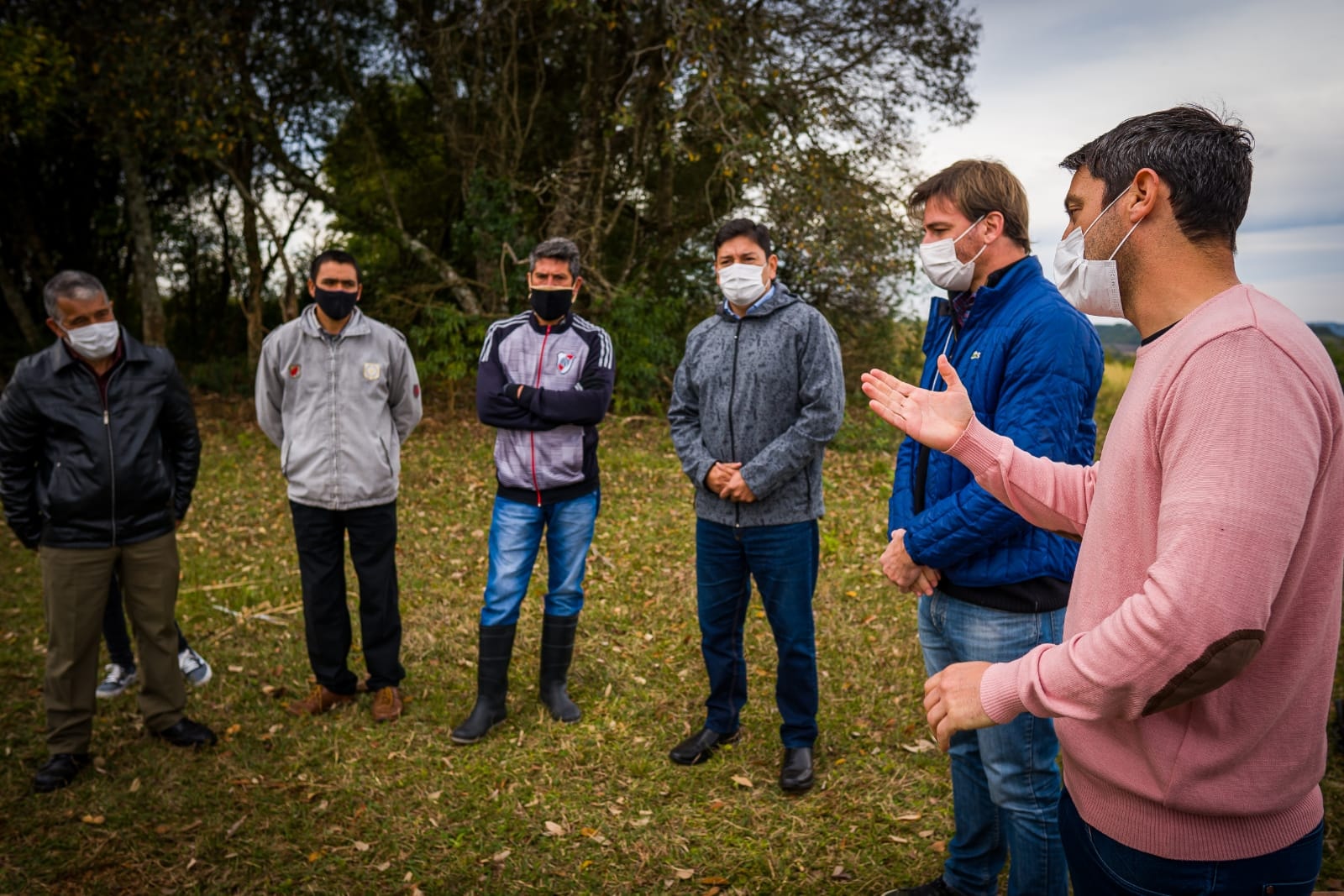 Emprendedores de Picada San Javier recibieron materiales desde el IFAI