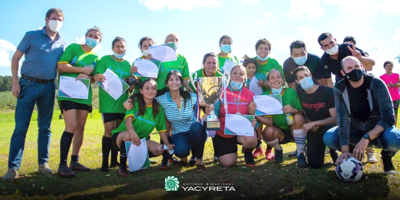 La EBY realizó una nueva edición del torneo de fútbol femenino “Mujeres Históricas”