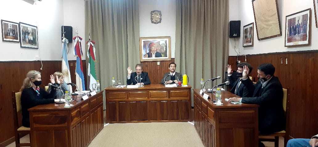 Con 11 puntos en el orden del día sesionó nuevamente el H.C.D de Apóstoles