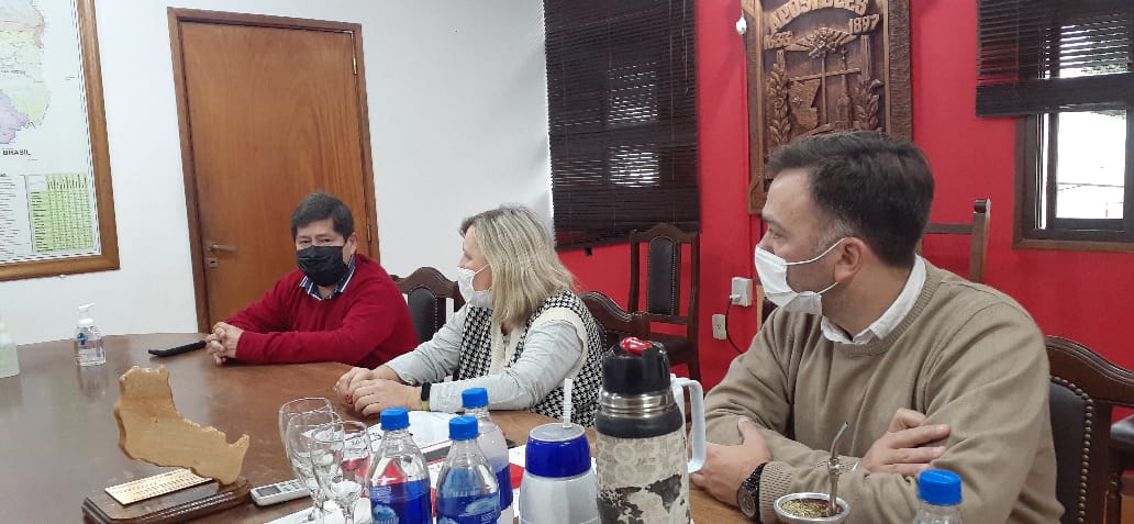 Reunión para potenciar el trabajo entre el Municipio y el Gobierno de la Provincia.