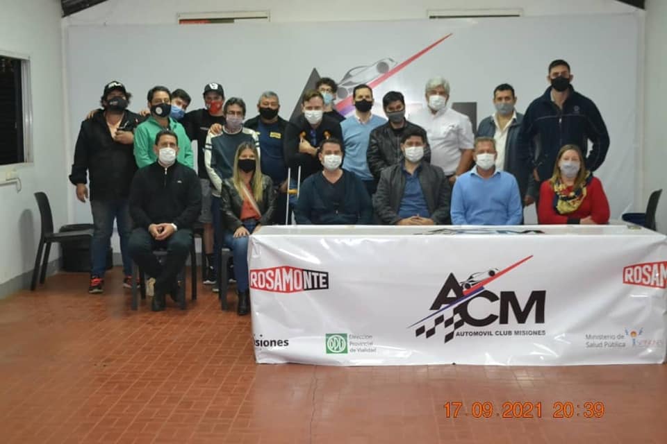 Nueva comisión directiva del Automóvil Club Misiones