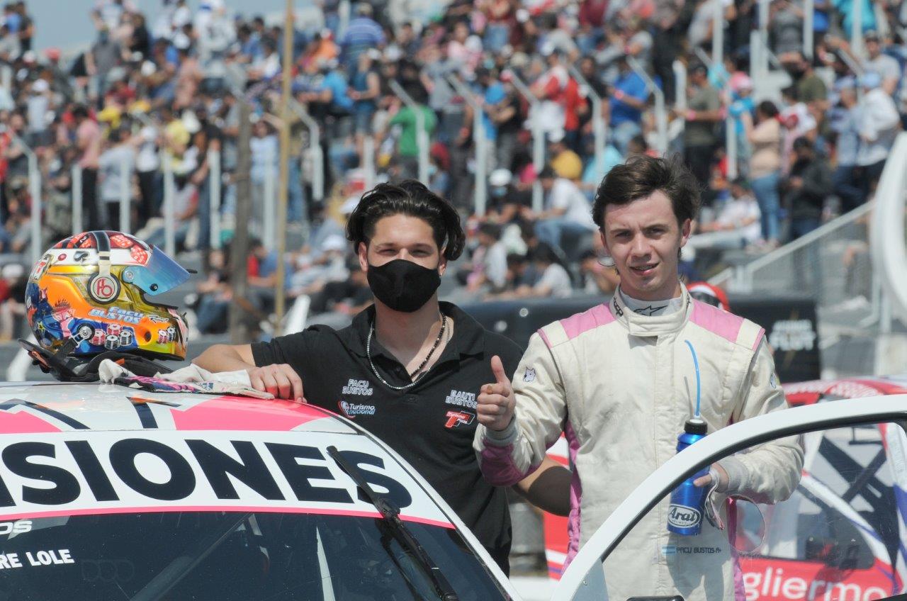 Facundo Bustos se vio involucrado en un incidente y no terminó la carrera