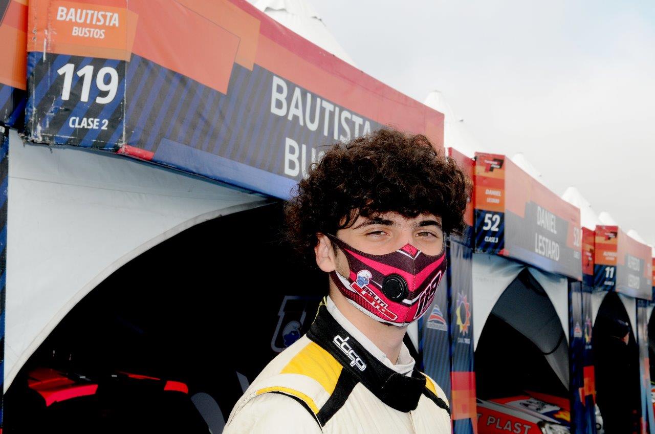 Bautista Bustos “Estamos bien para esta fecha, ojalá la suerte nos acompañe y podamos ser animadores, sabemos que tenemos el auto para poder hacerlo»