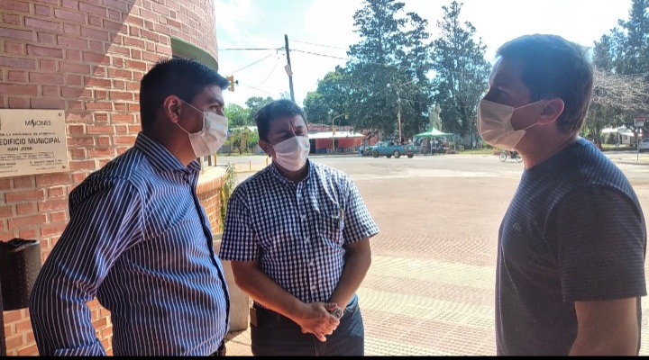 El precandidato a Diputado Nacional Fernando Meza visitó la localidad de San José