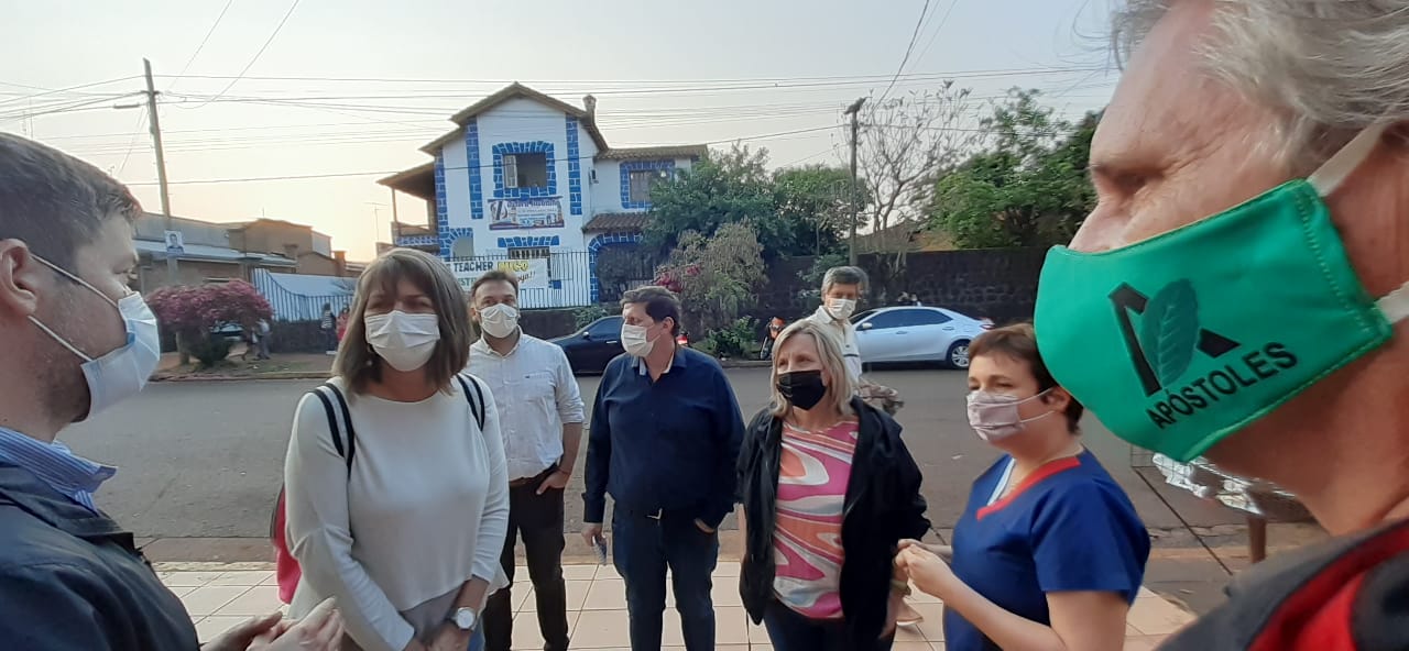 La Precandidata Claudia Gauto participó de varias actividades organizadas por el municipio