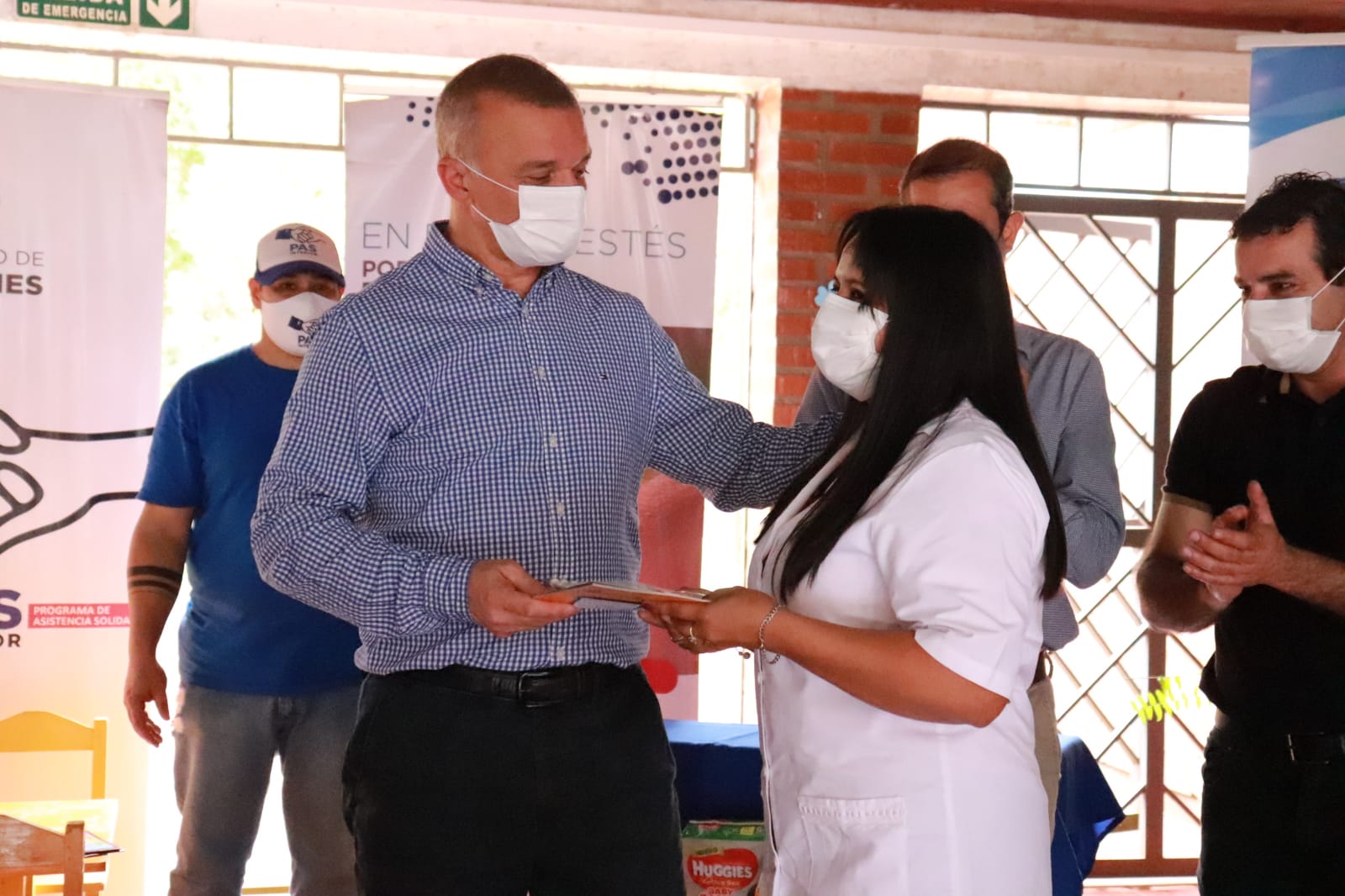 Operativo del P.A.S. Interior en Colonia Victoria