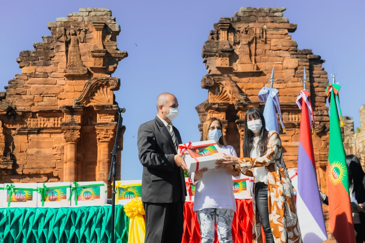 El vicegobernador acompañó el 144° Aniversario de San Ignacio