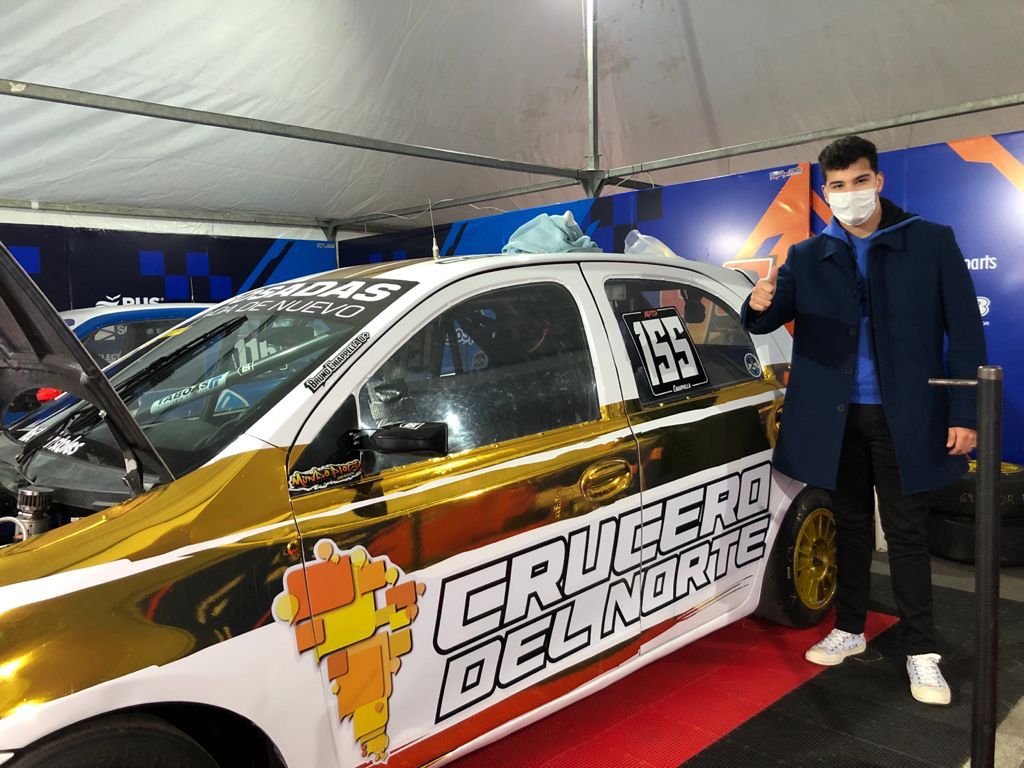 Bruno listo para su debut en el Turismo Pista