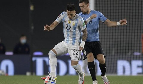 Con goles de Messi De Paul y Lautaro Martinez Argentina despacho a Uruguay