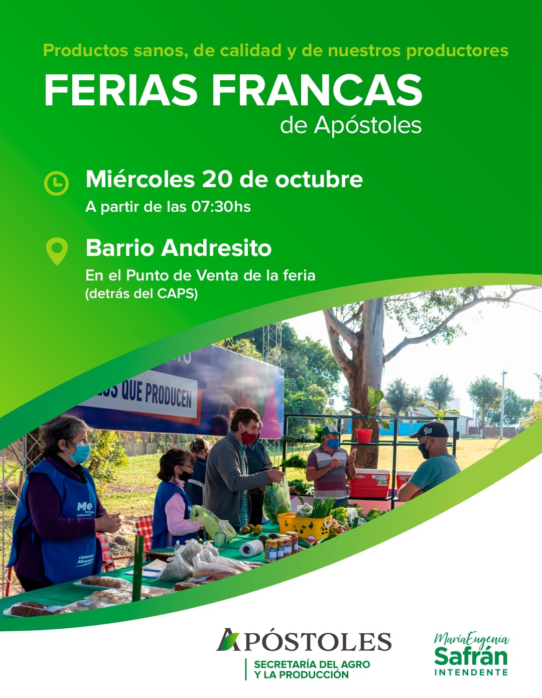 Miércoles de Ferias Francas