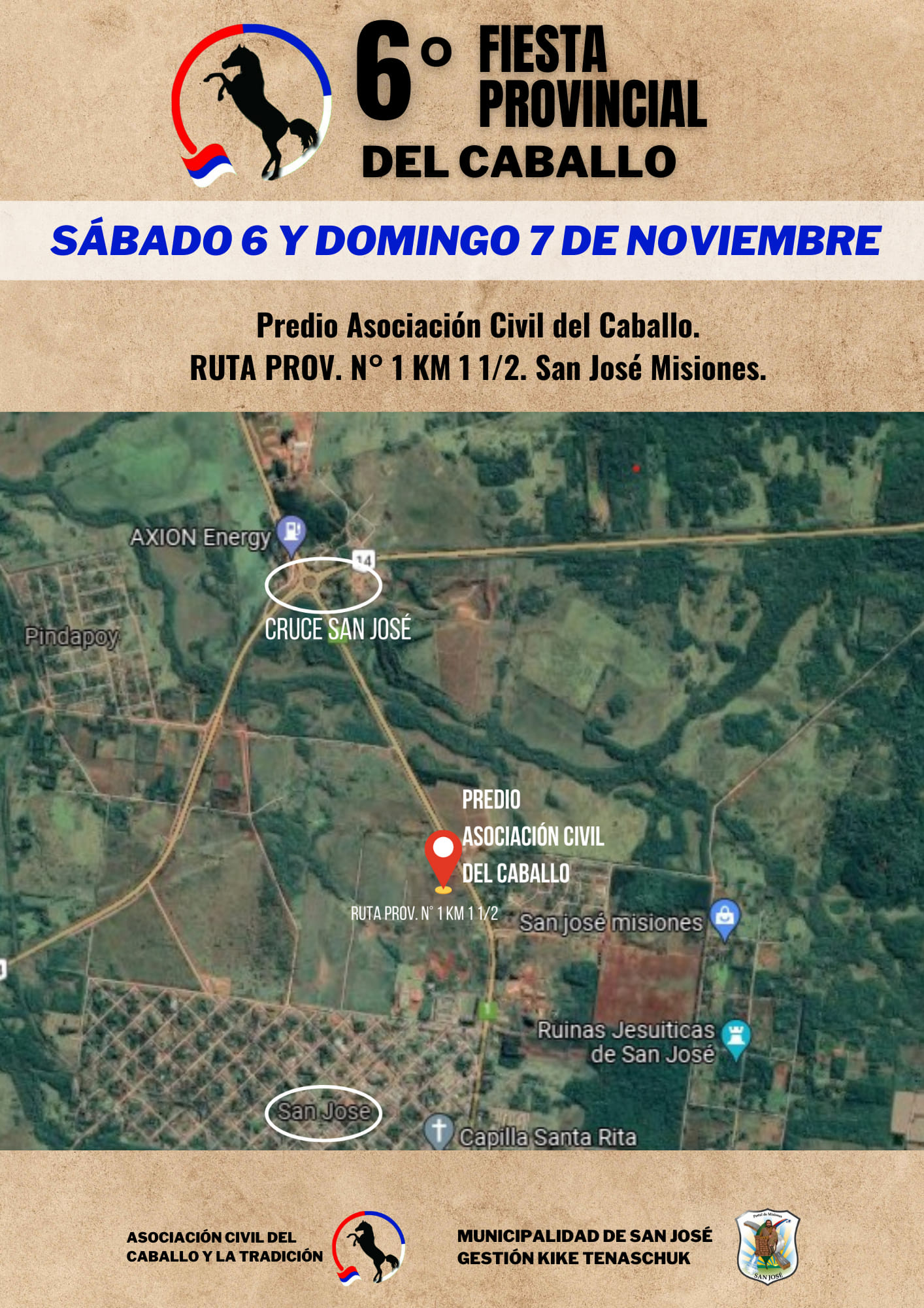 Hoy comienza la 6ta edición de la Fiesta Provincial del Caballo