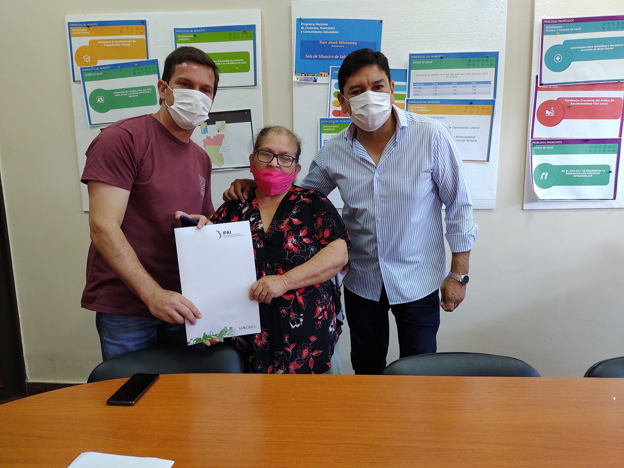 Se realizo la entrega de Asistencia financiera a Emprendedores de San José
