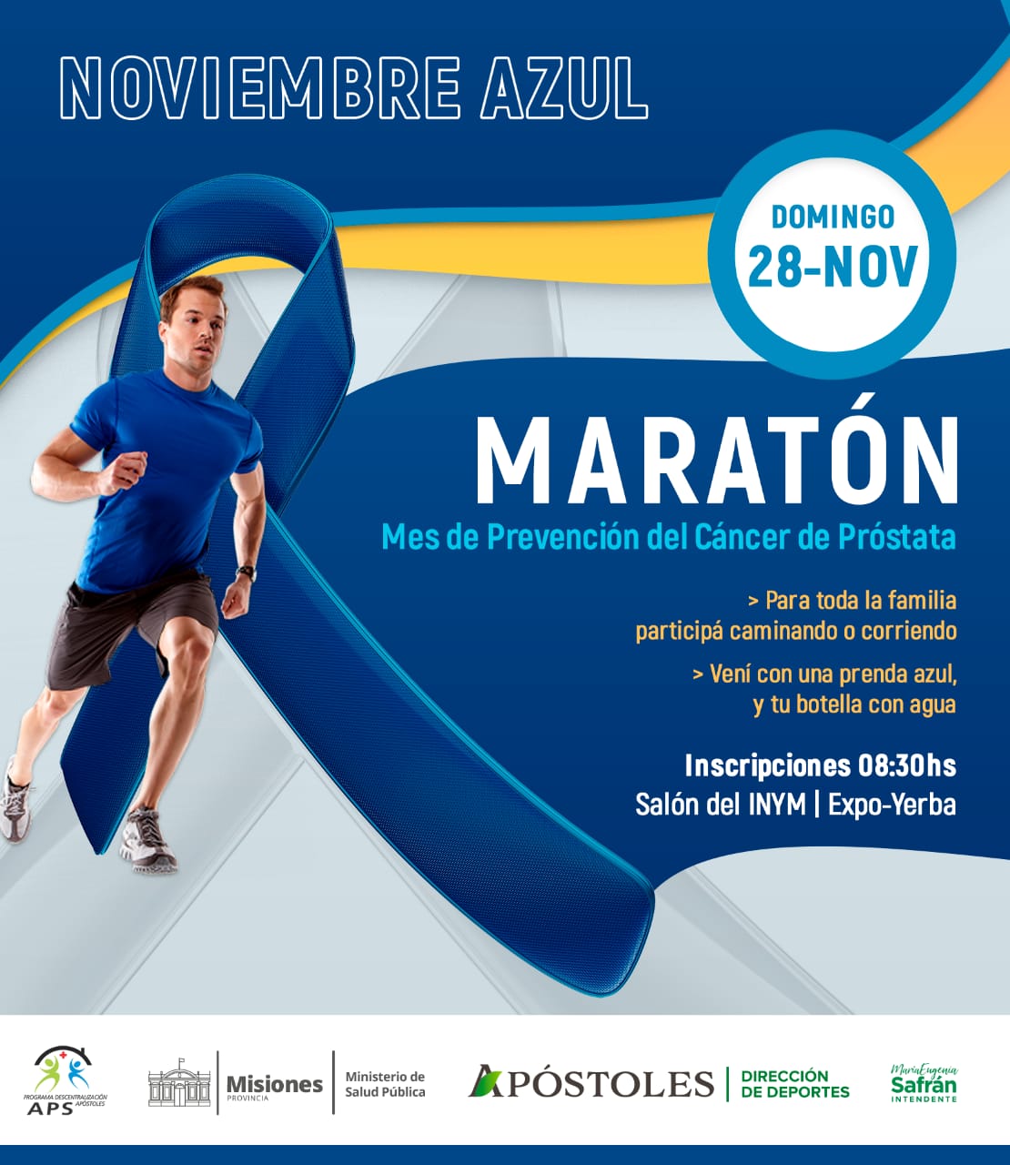 Maratón por el Mes Azul