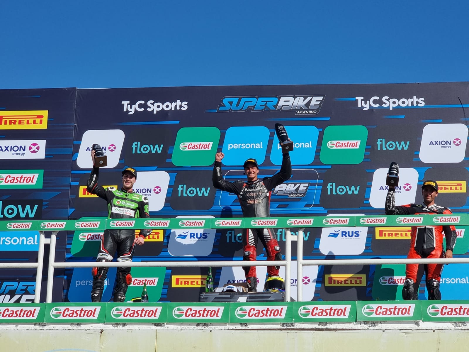 El Rosamonte cerró la temporada del Superbike Argentino con el triunfo de Ribodino