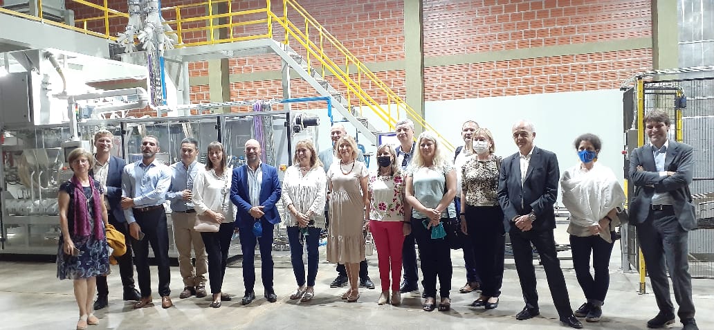 Diplomáticos de la Unión Europea visitaron el Establecimiento La Cachuera S.A.