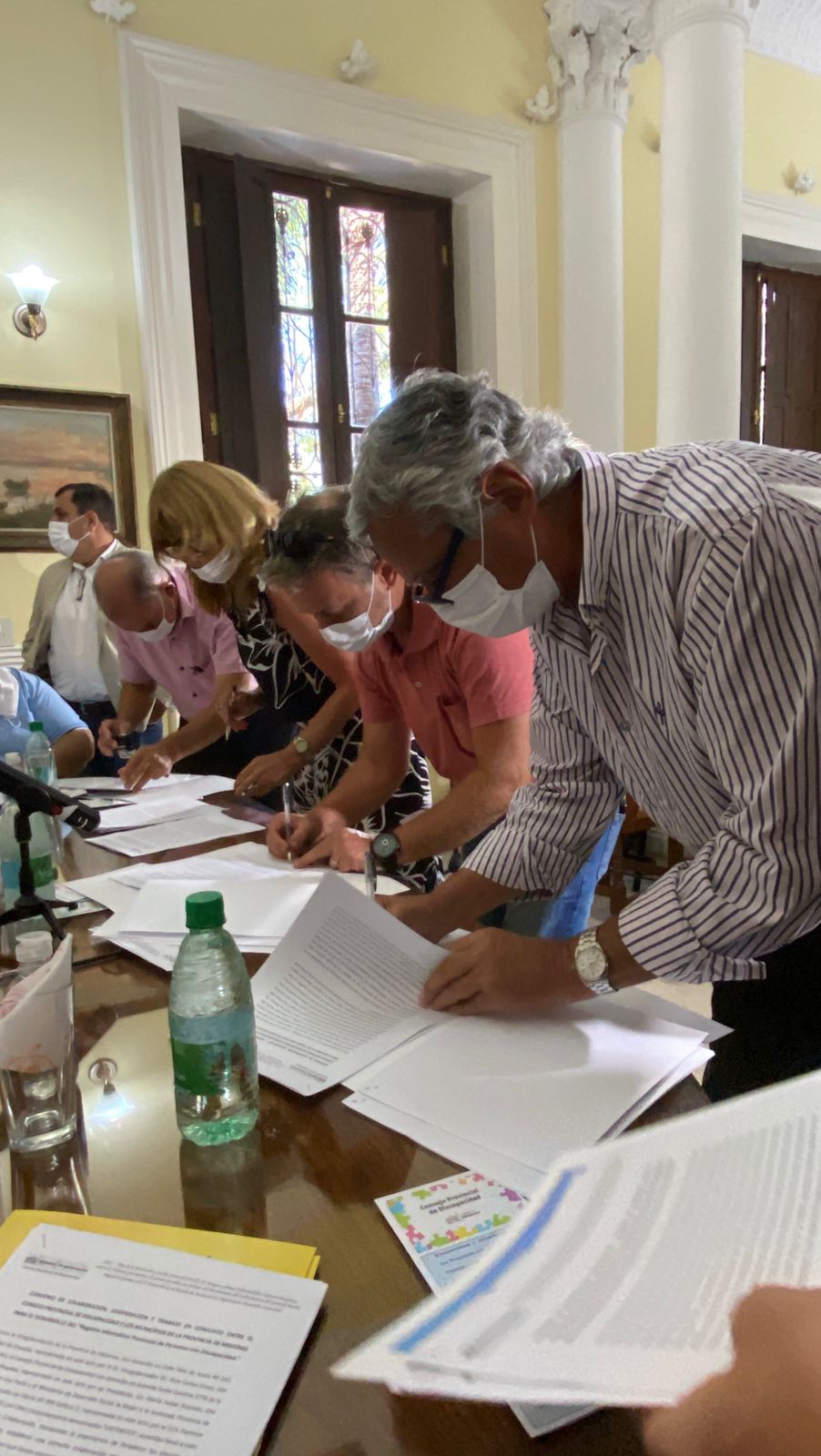 Importante convenio entre Gobierno y Municipios para el Registro Provincial Informático de personas con discapacidad
