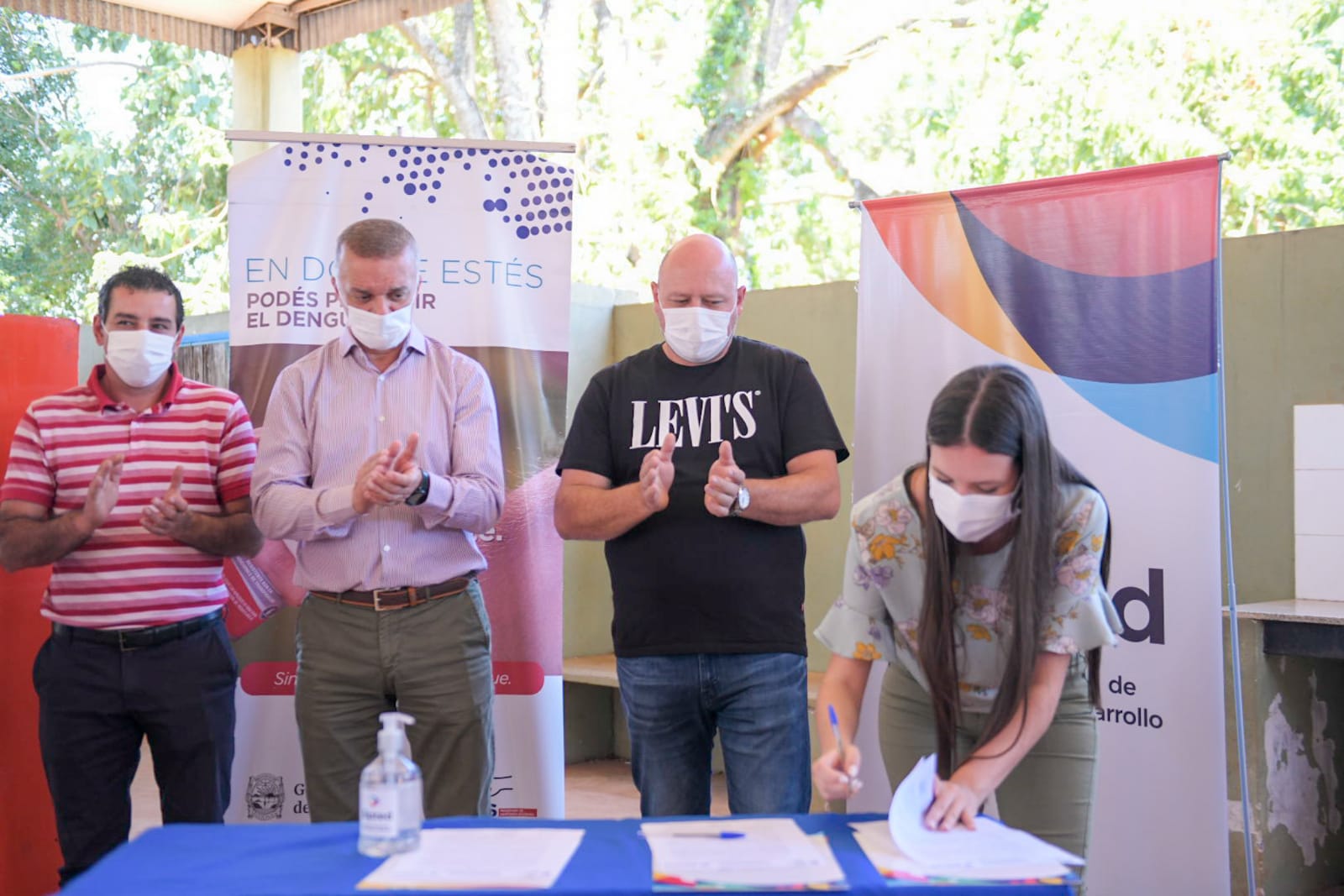 El vicegobernador acompañó una nueva jornada del P.A.S. Interior en Panambí con servicios y atención gratuita