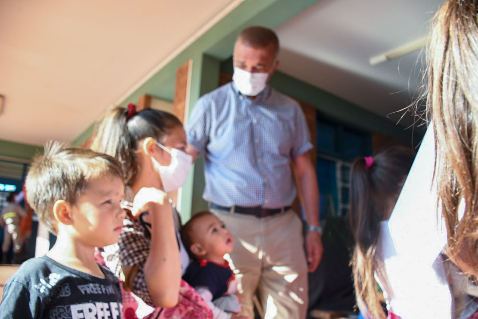 El vicegobernador Dr. Carlos Arce recorrió la Escuela Especial N°3 de El Porvenir 2 para un nuevo Micro Operativo del P.A.S. Posadas