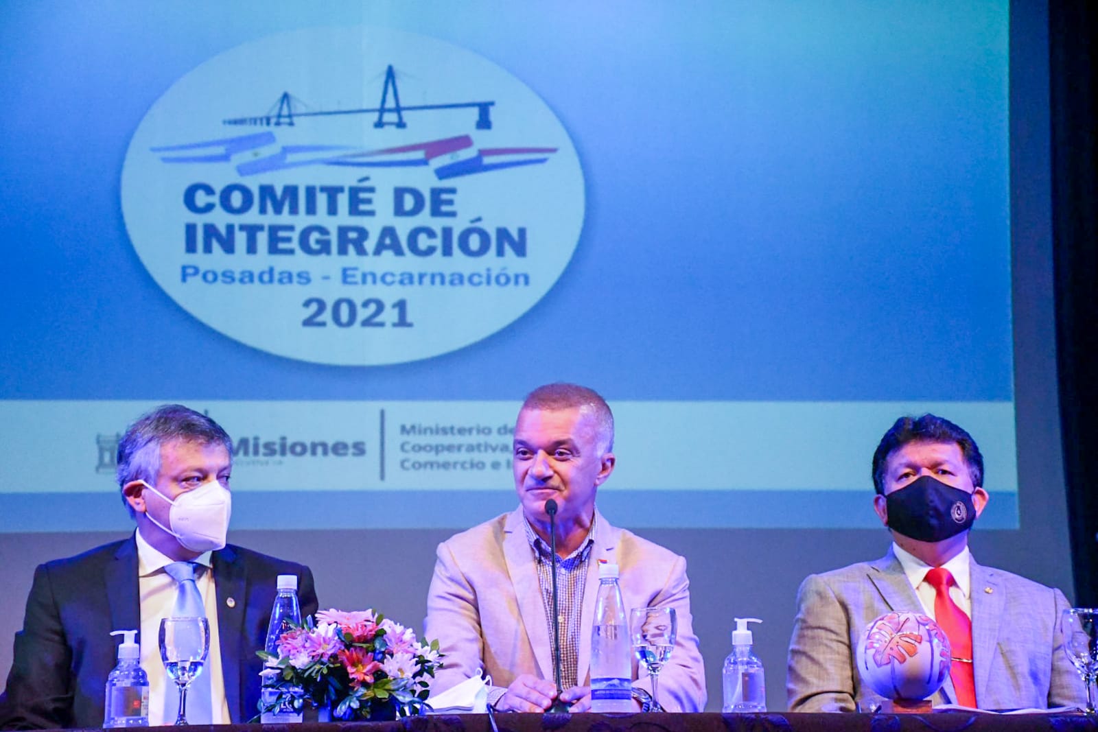 El vicegobernador Arce participó de la reunión del Comité de Integración Posadas – Encarnación