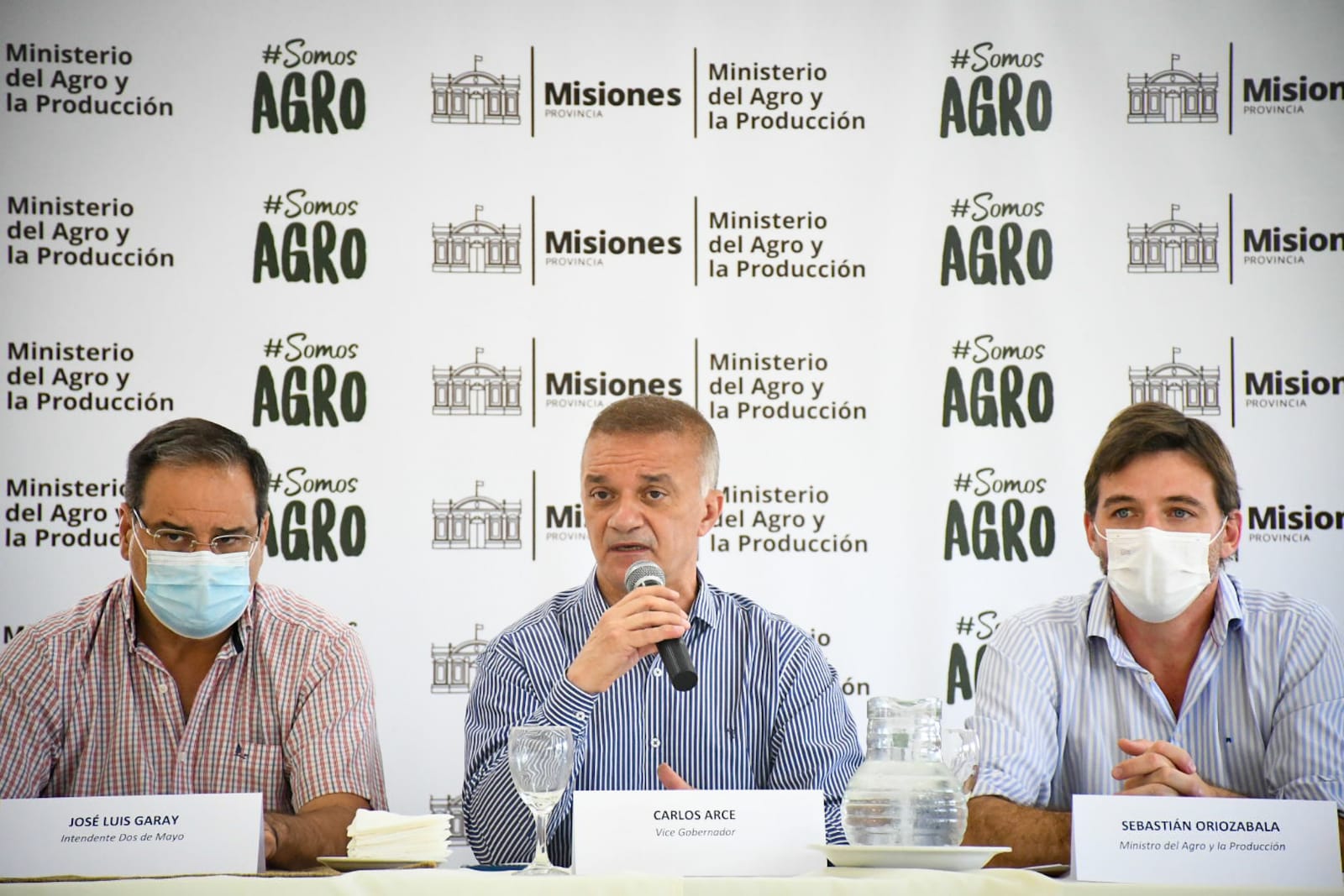 Arce destacó el apoyo a sectores agroindustriales