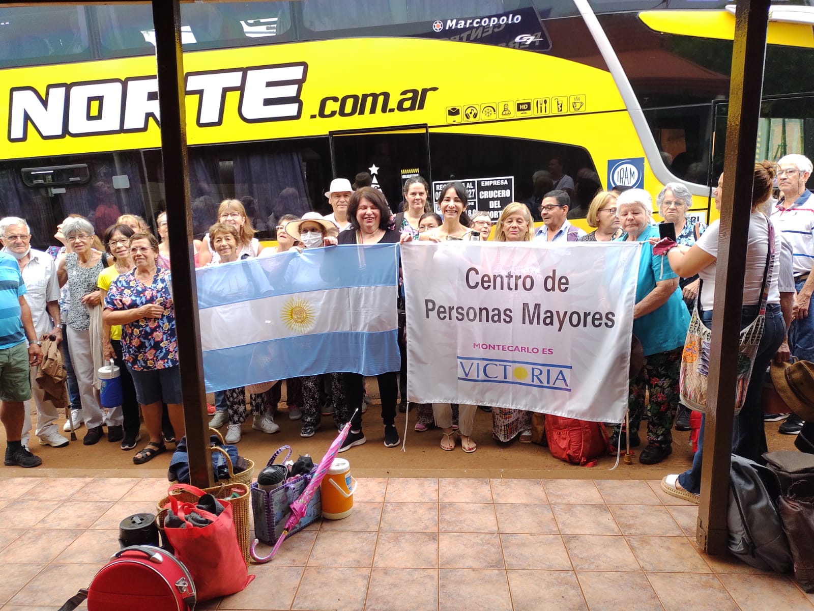 Visita a la Hidroeléctrica “Es el momento de recompensar a nuestros adultos mayores”