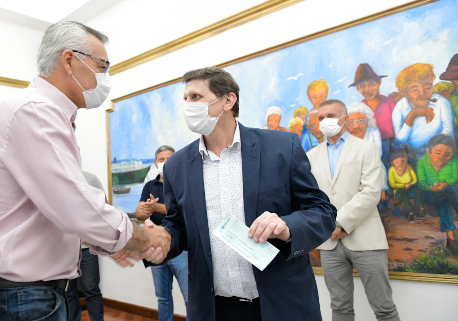 Entregaron subsidios a entidades Religiosas y Deportivas