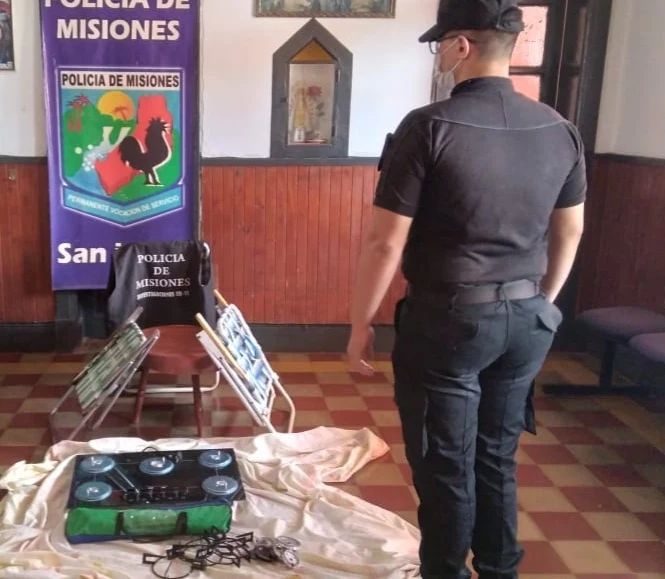 Un menor demorado y varios objetos sustraídos fueron recuperados