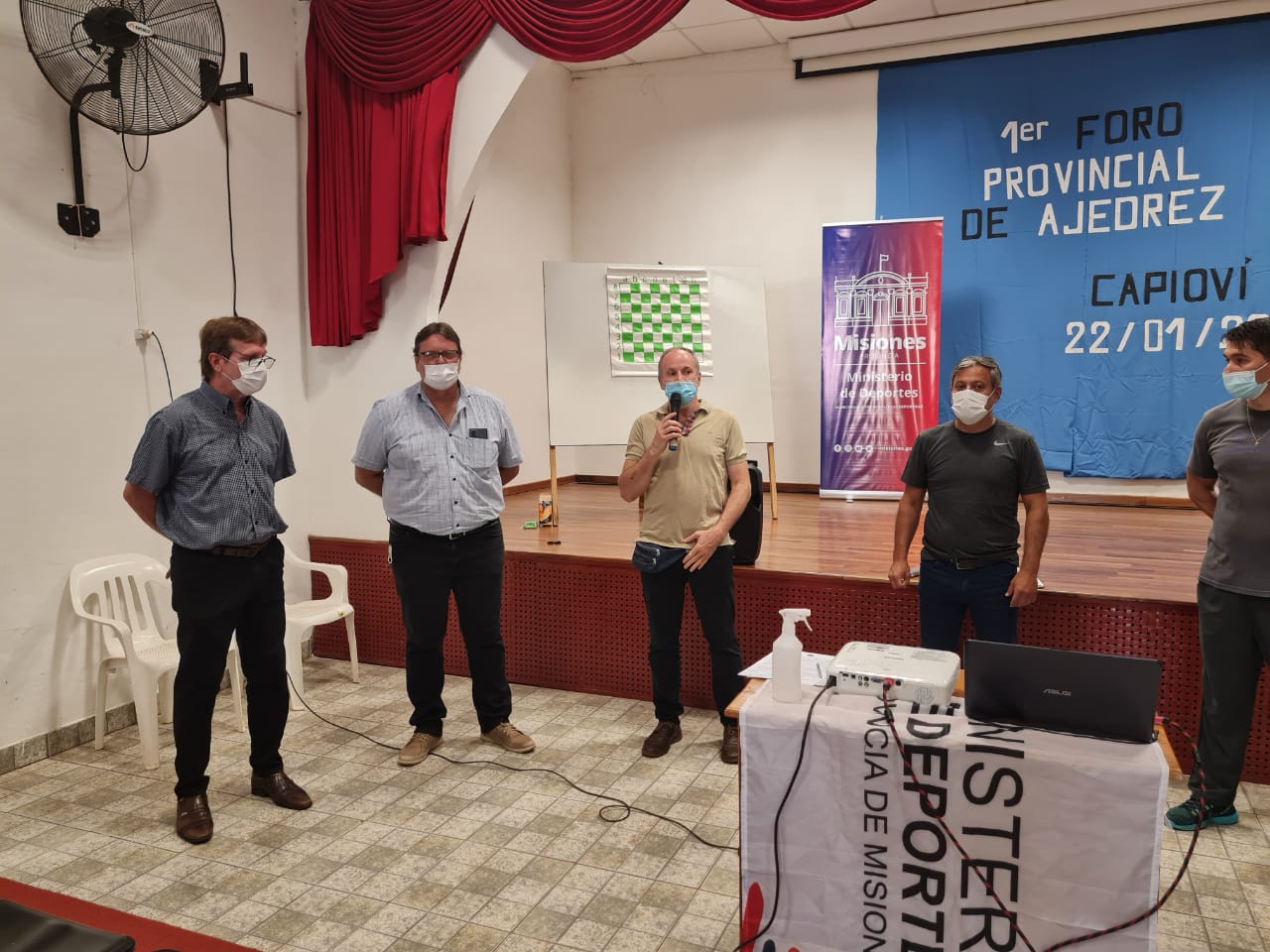 EL MINISTERIO DE DEPORTES REALIZÓ EL 1º FORO PROVINCIAL DE AJEDREZ